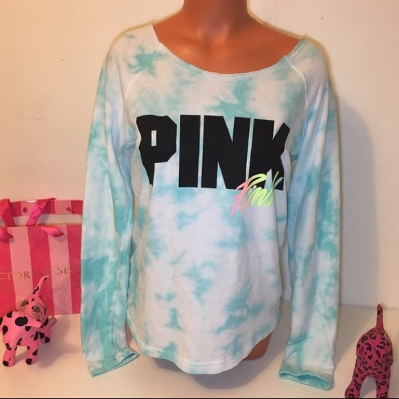 PINK Victoria's Secret Sweaters - Victoria’s Secret Pink tie dye sweater